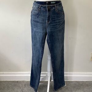 🔥NWT🔥7 For All Mankind Women's Bootcut Jeans in Classic Blue - Size 16